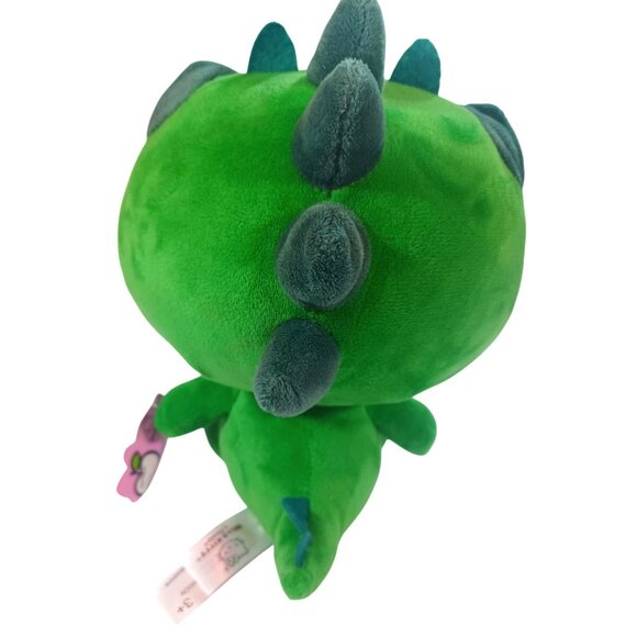 Hello Kitty Plush In Green Dinosaur Costume With Pink Bow & Tags - Picture 4 of 5
